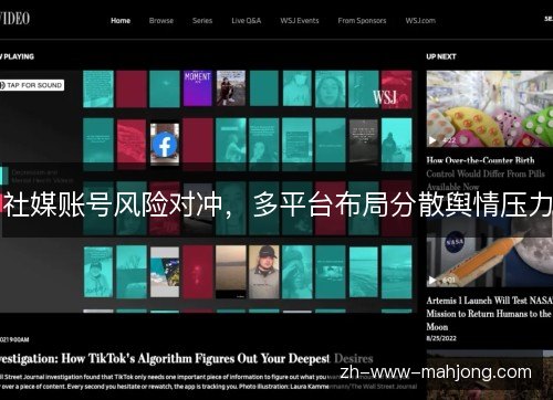 社媒账号风险对冲，多平台布局分散舆情压力